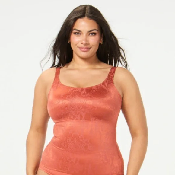 Ruby Ribbon Original Cami Terracotta Deluster Cami - Level 4 Shaping - Picture 4 of 4